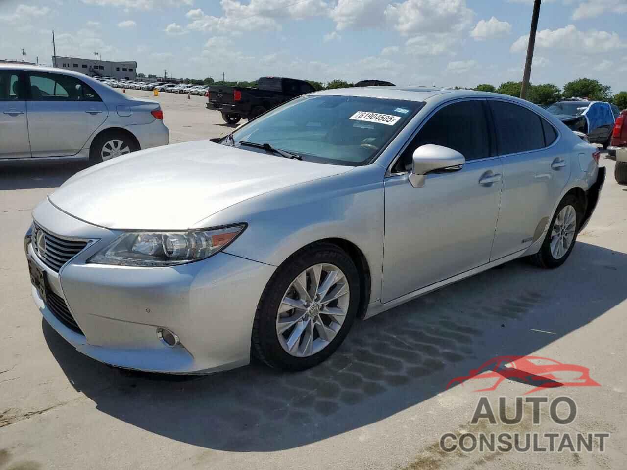 LEXUS ES300 2013 - JTHBW1GG6D2037630