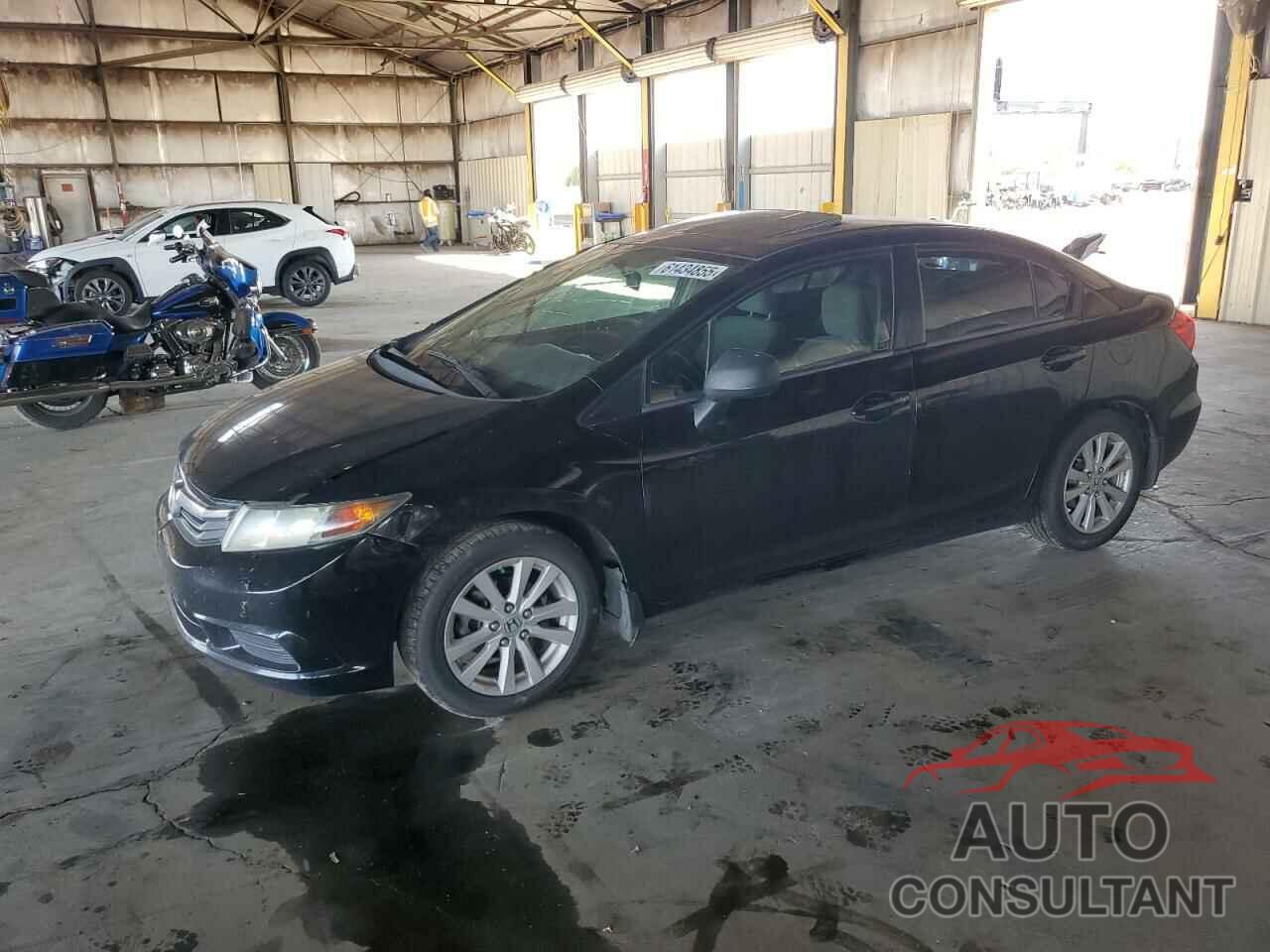 HONDA CIVIC 2012 - 2HGFB2F86CH316663