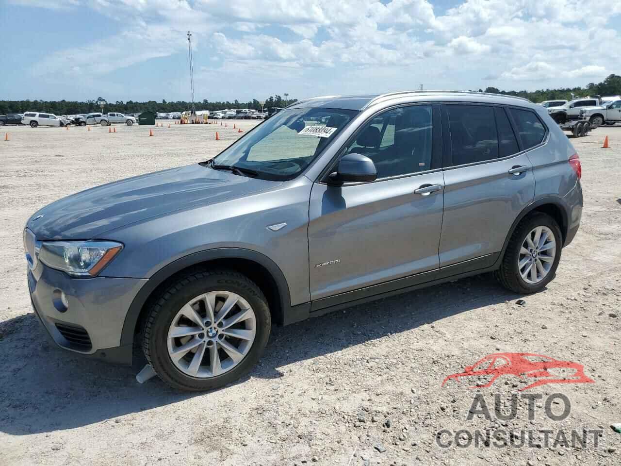 BMW X3 2016 - 5UXWX9C54G0D78139