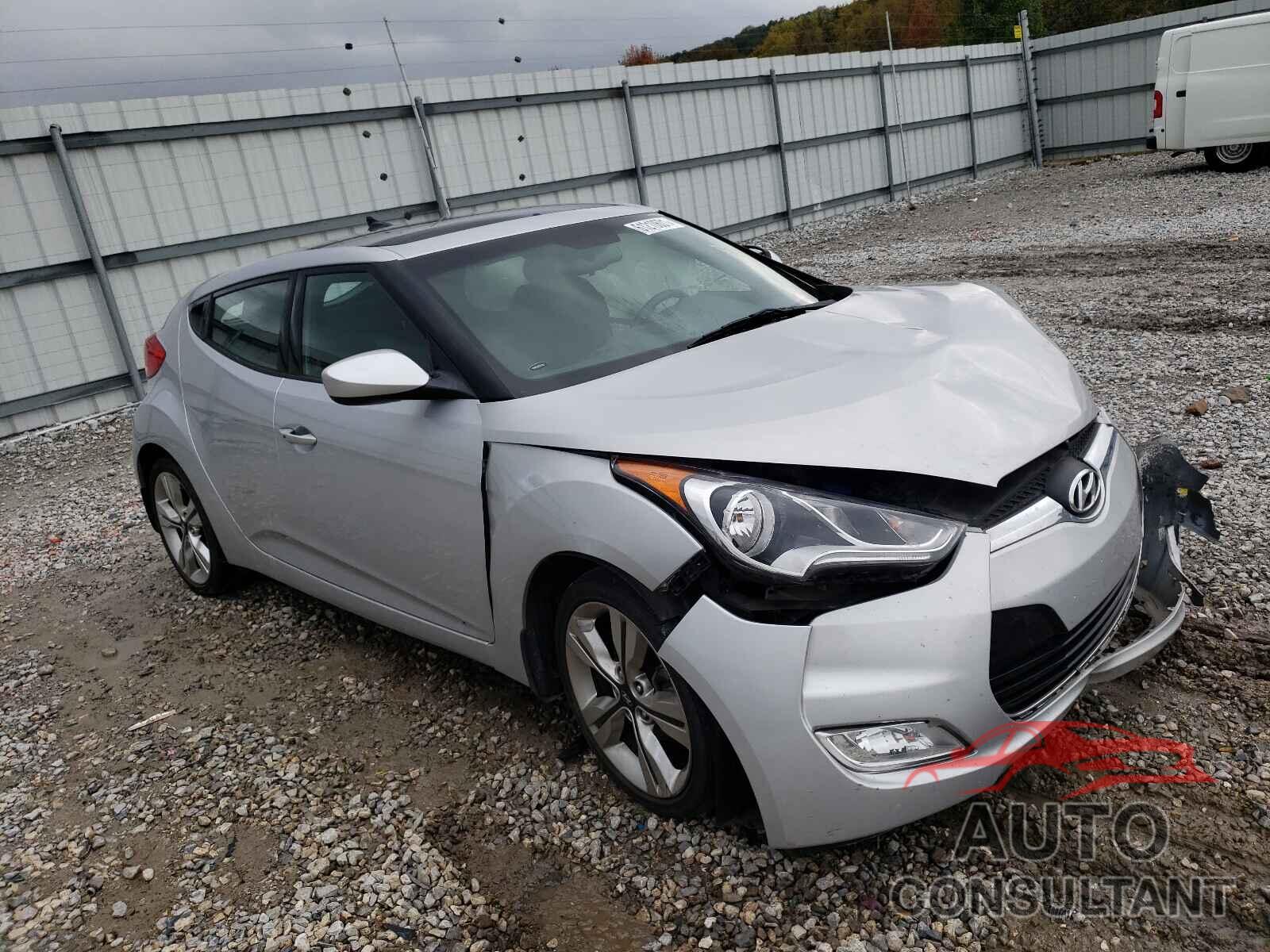 HYUNDAI VELOSTER 2017 - KMHTC6AD2HU314807