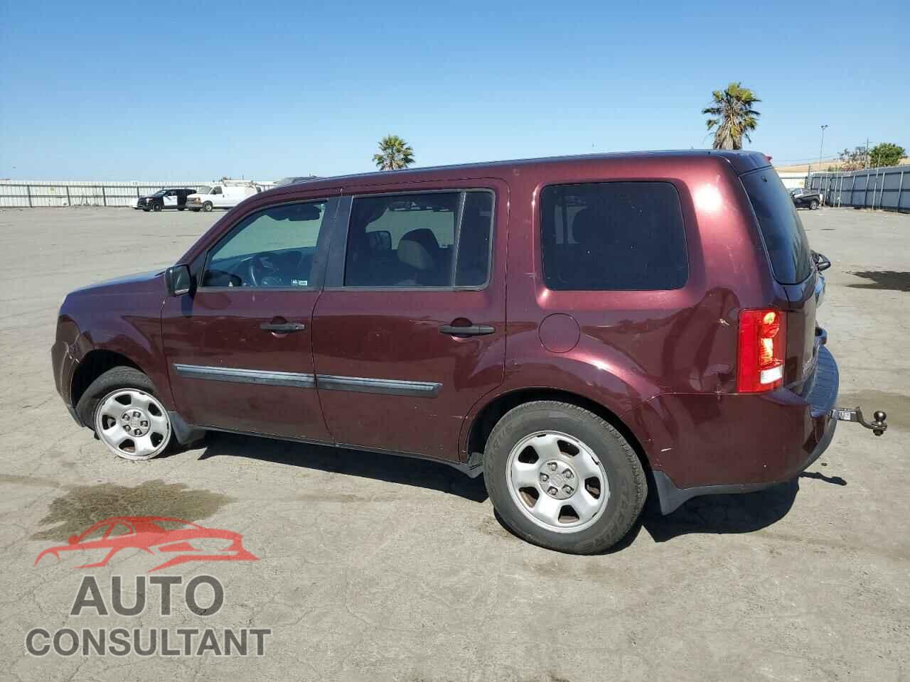 HONDA PILOT 2012 - 5FNYF4H28CB031274