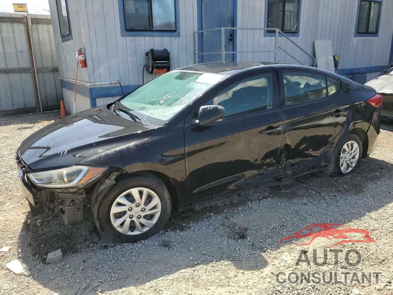 HYUNDAI ELANTRA 2018 - KMHD74LF6JU504207