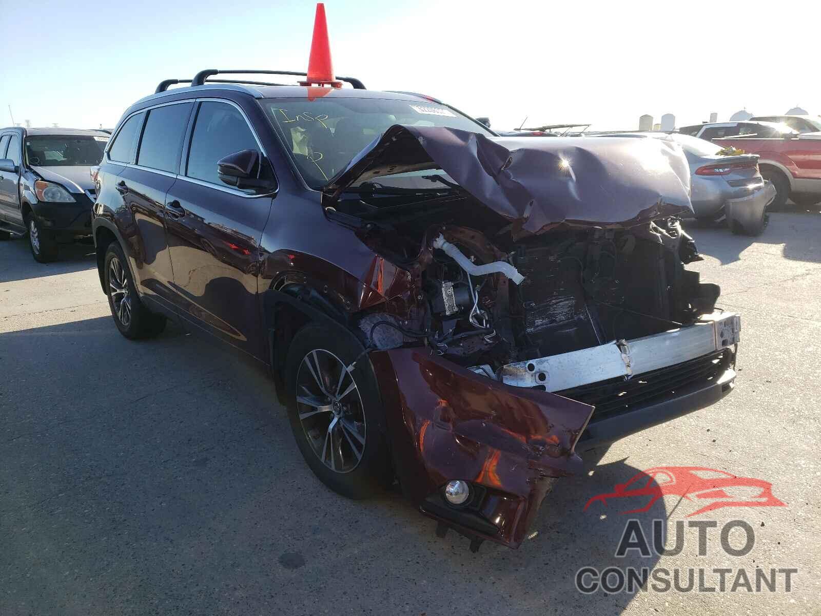 TOYOTA HIGHLANDER 2016 - 5TDKKRFH6GS127492