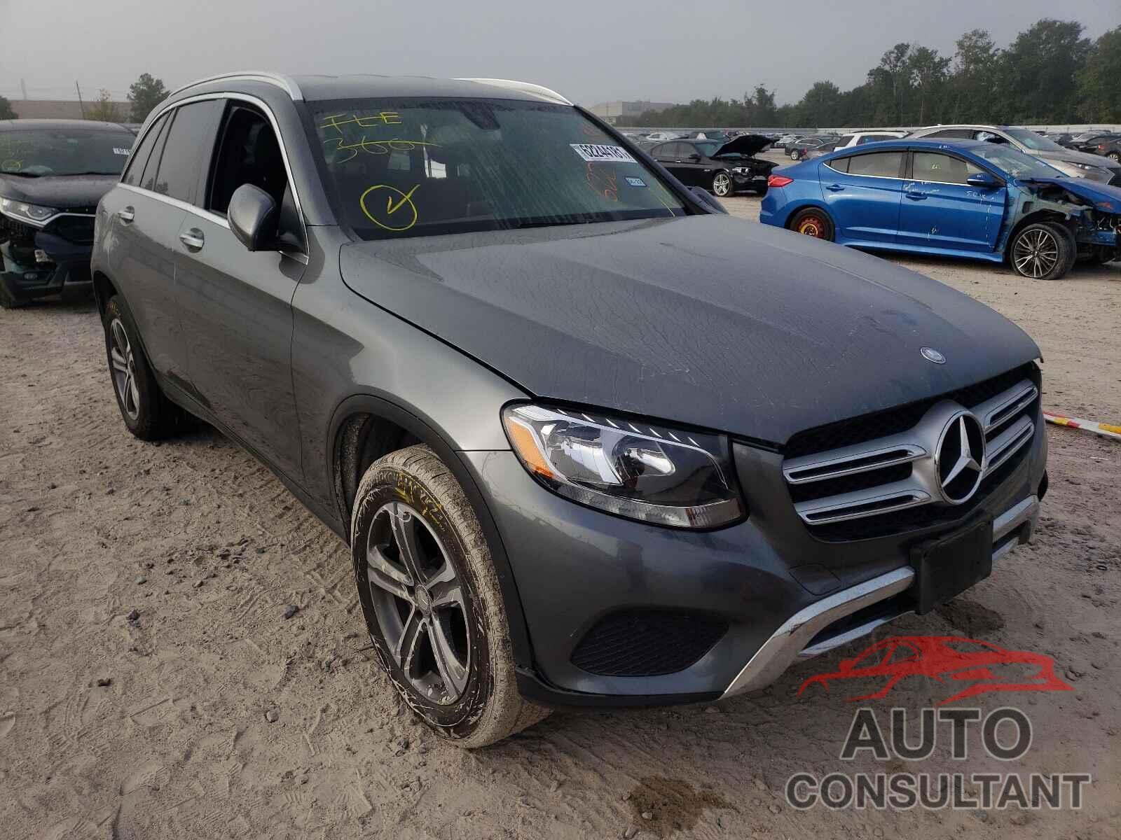 MERCEDES-BENZ GLC-CLASS 2017 - WDC0G4JB8HF173285