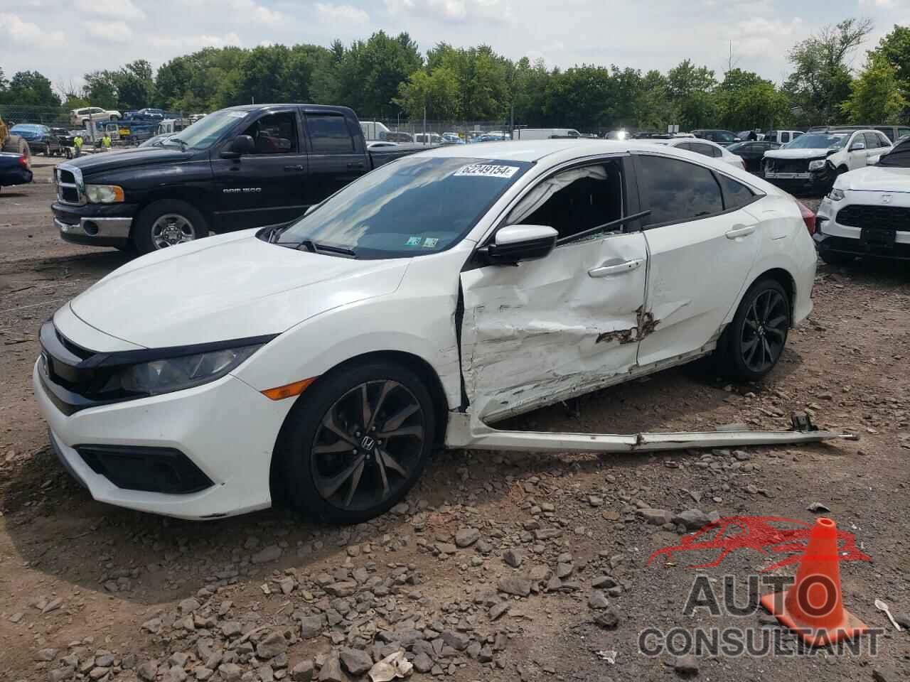 HONDA CIVIC 2019 - 2HGFC2F89KH527559