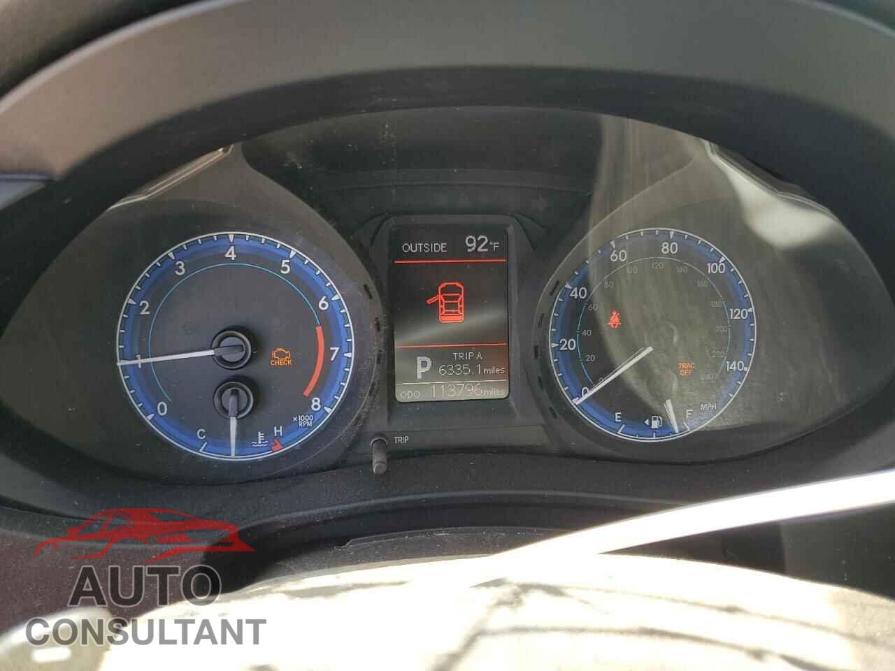 TOYOTA COROLLA 2016 - 5YFBURHE3GP393249