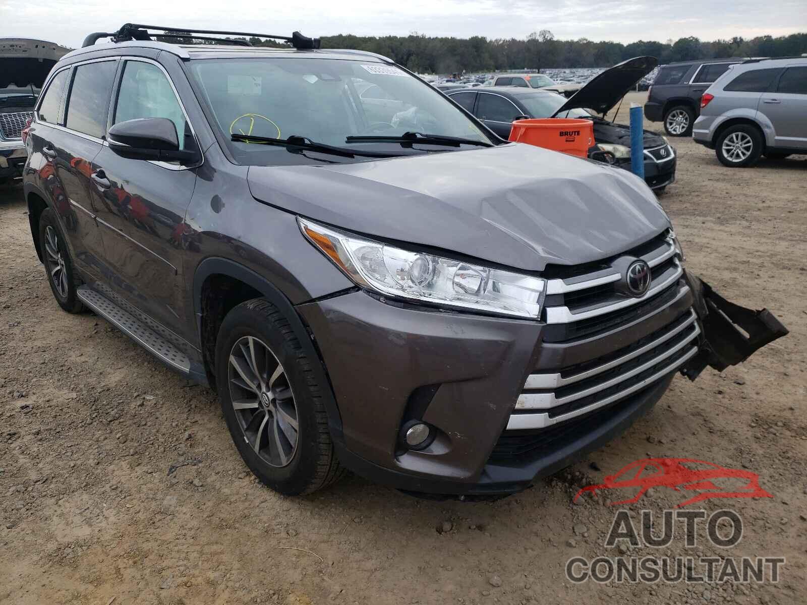 TOYOTA HIGHLANDER 2017 - 5TDKZRFH8HS514431