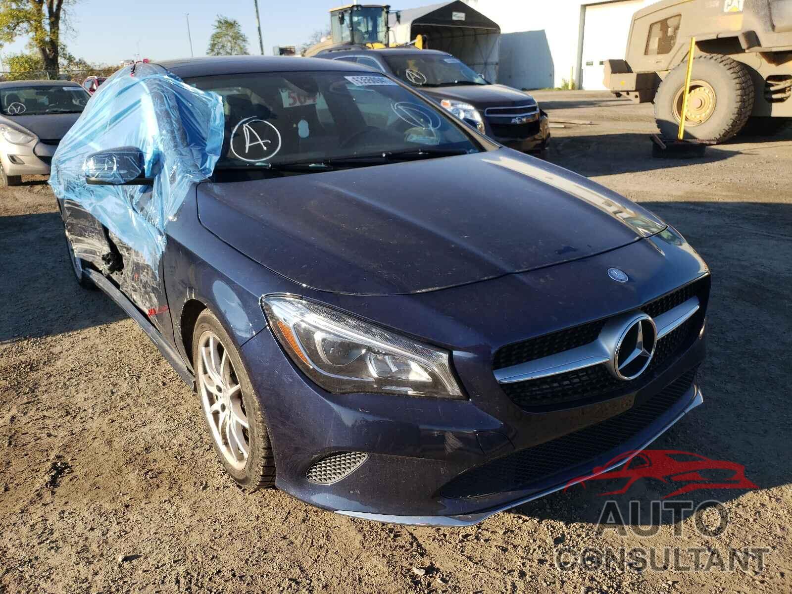 MERCEDES-BENZ CLA-CLASS 2018 - WDDSJ4GB0JN503221