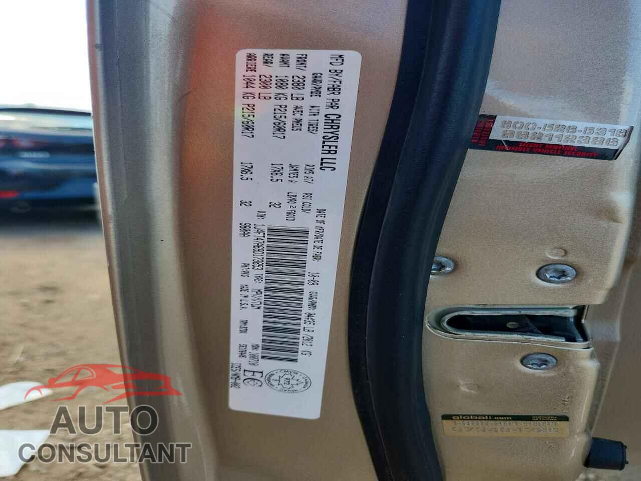 JEEP COMPASS 2009 - 1J4FT47A69D173853