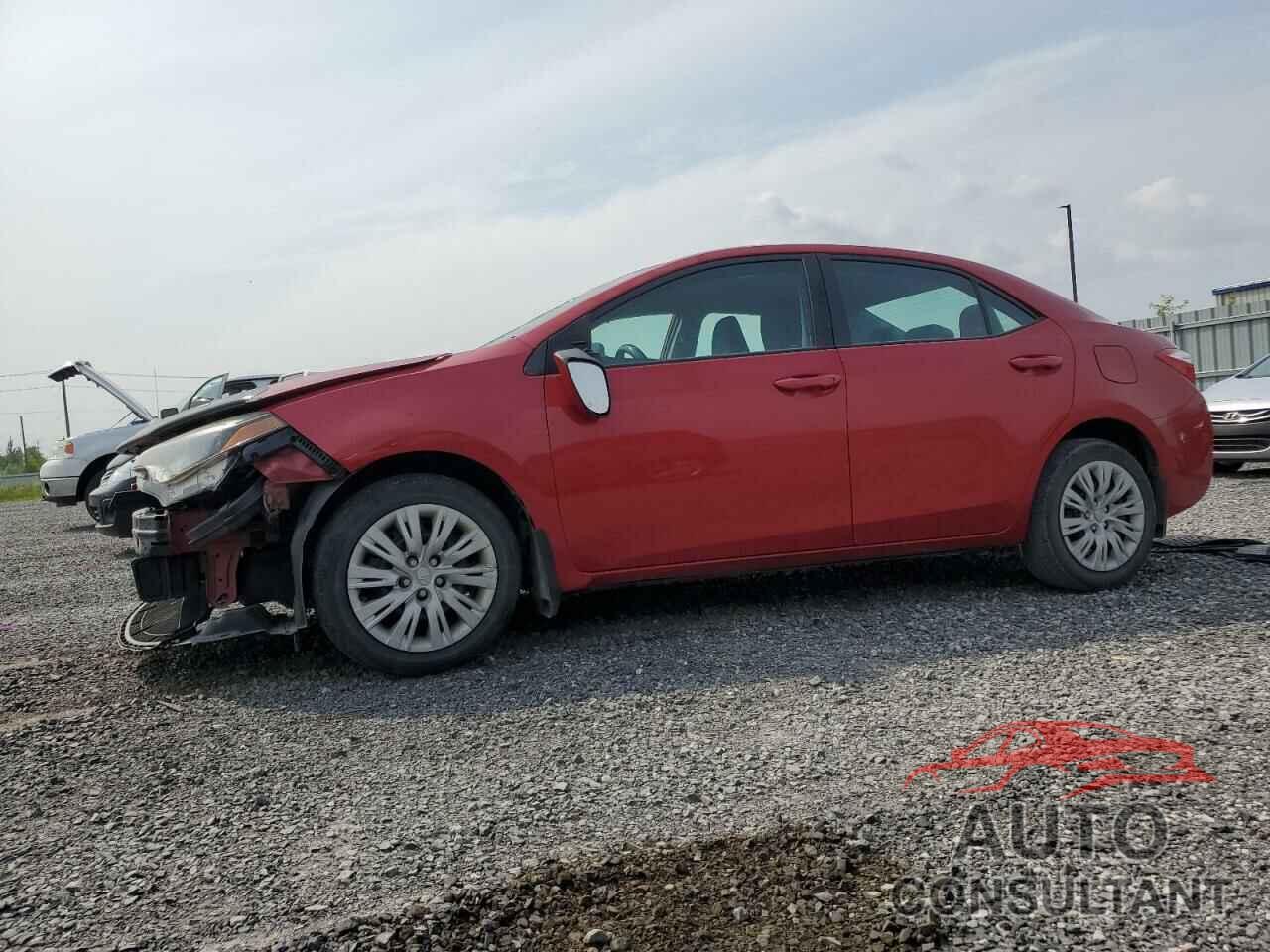 TOYOTA COROLLA 2016 - 2T1BURHE6GC658729