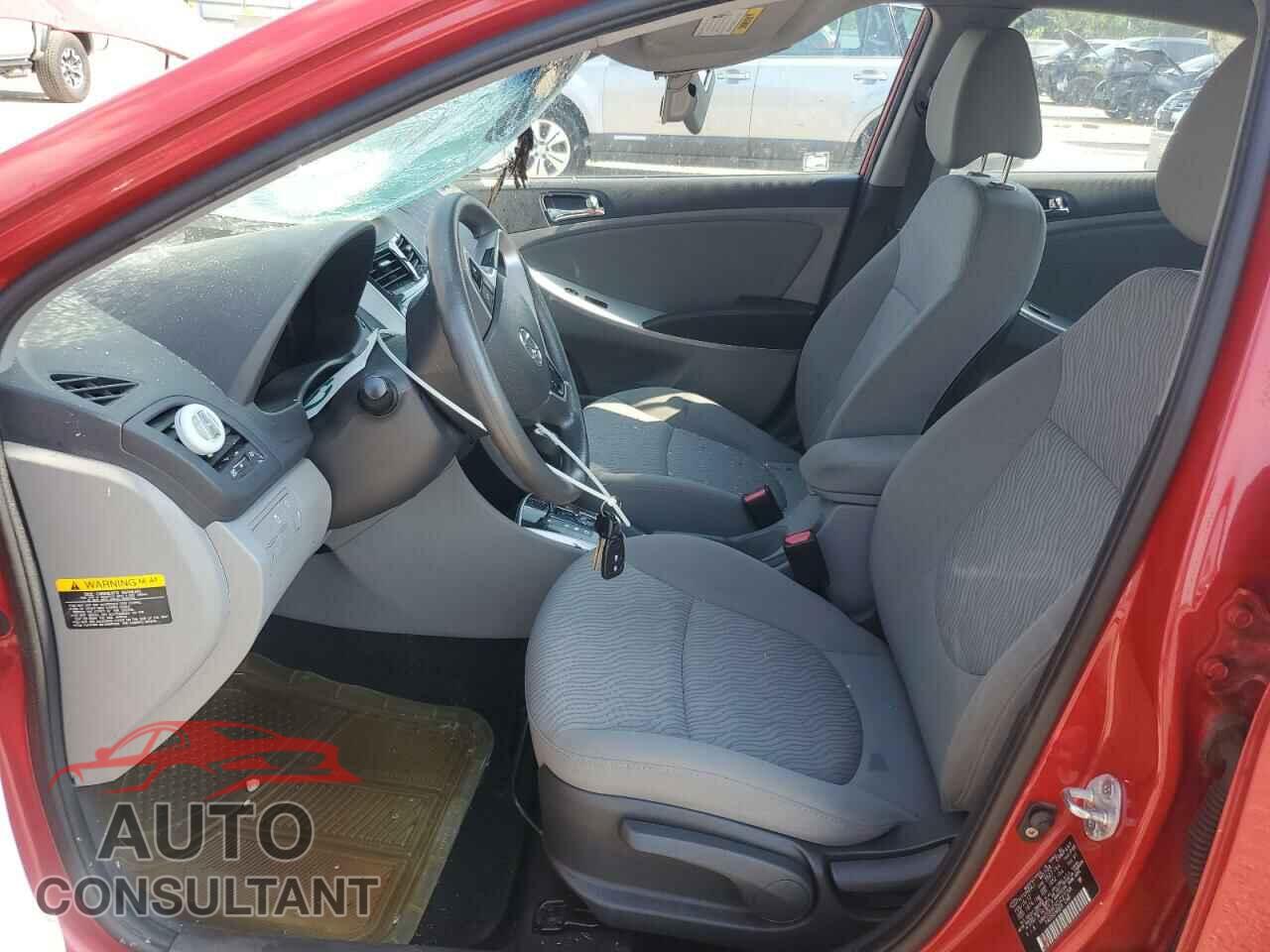 HYUNDAI ACCENT 2012 - KMHCU4AE5CU227258