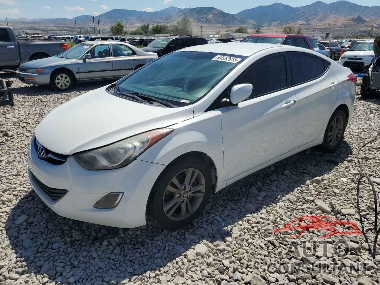 HYUNDAI ELANTRA 2012 - 5NPDH4AE3CH139199
