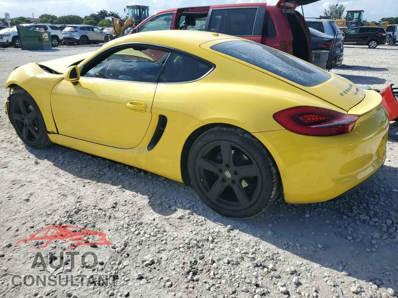 PORSCHE CAYMAN 2016 - WP0AA2A87GK170954