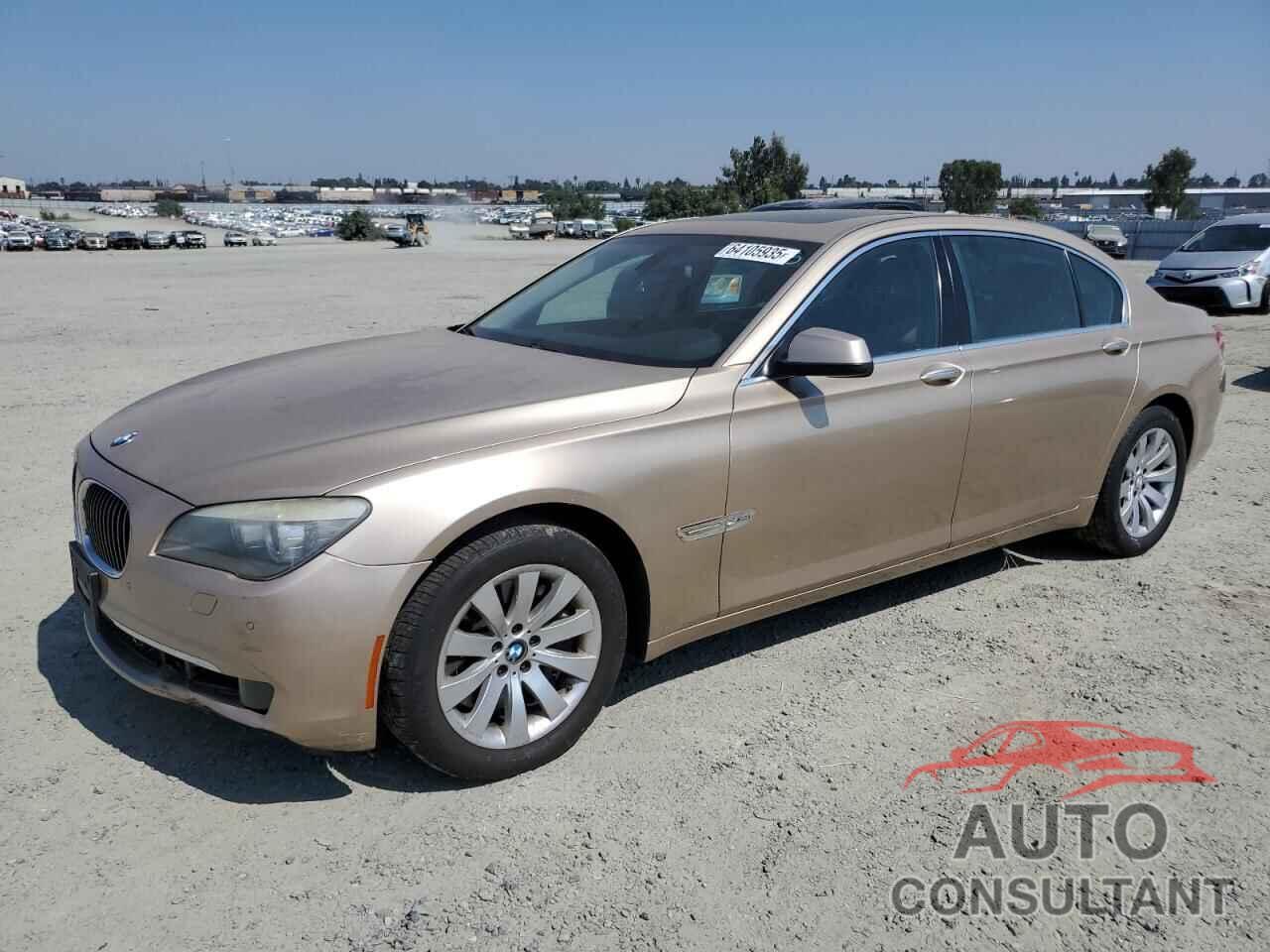 BMW 7 SERIES 2010 - WBAKC8C59AC430192