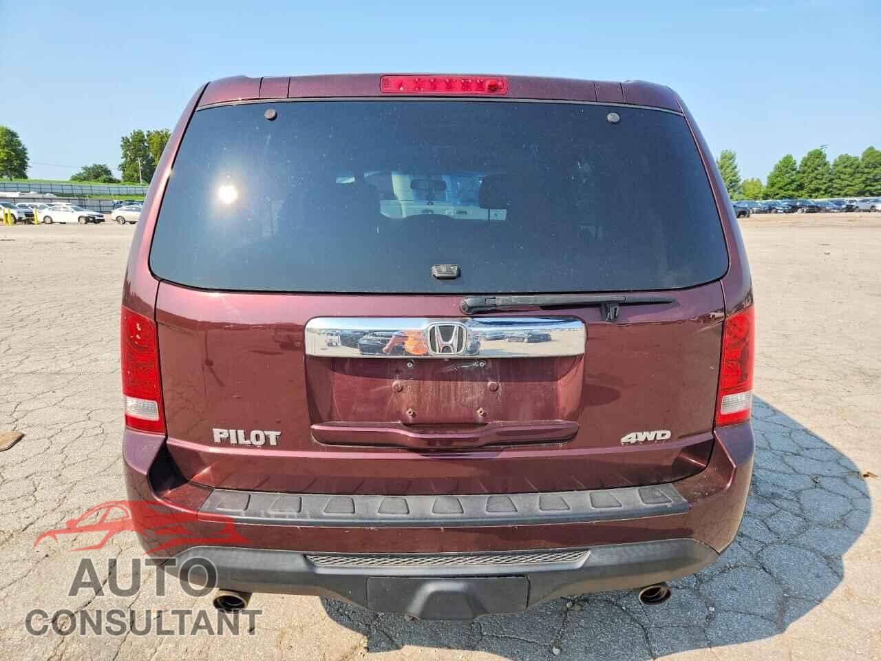 HONDA PILOT 2013 - 5FNYF4H52DB059390