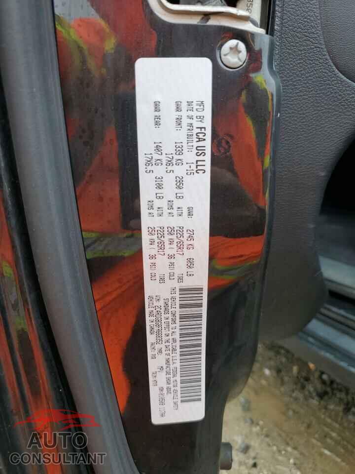 DODGE CARAVAN 2015 - 2C4RDGBG8FR668352