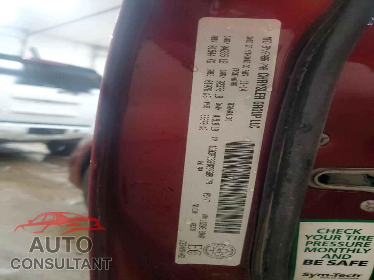 DODGE DART 2015 - 1C3CDFCB8FD237388