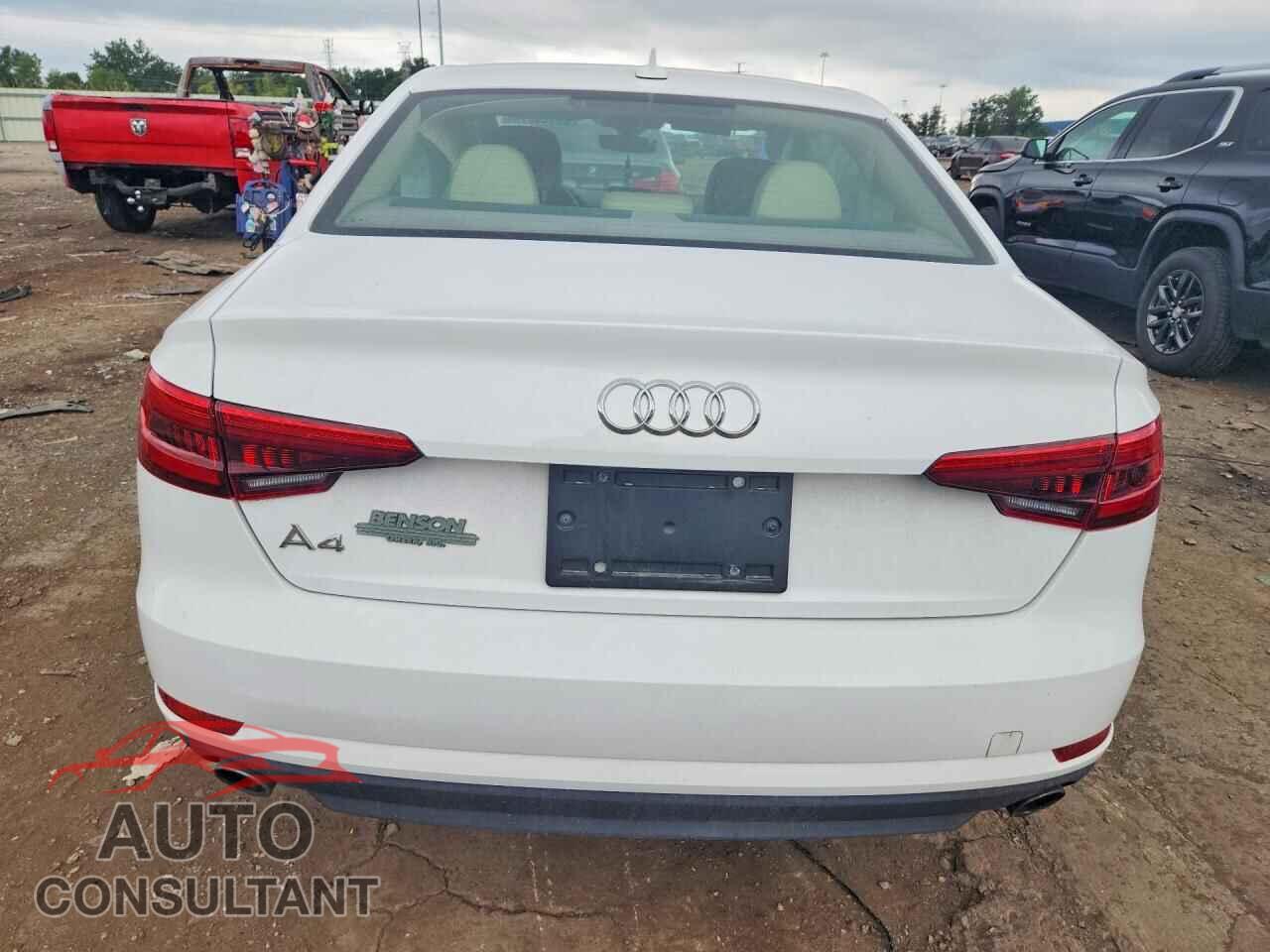 AUDI A4 2017 - WAUGNAF41HN058503