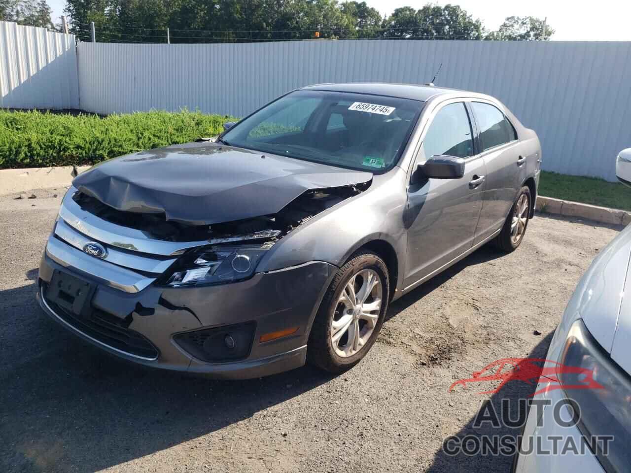FORD FUSION 2012 - 3FAHP0HG6CR163858