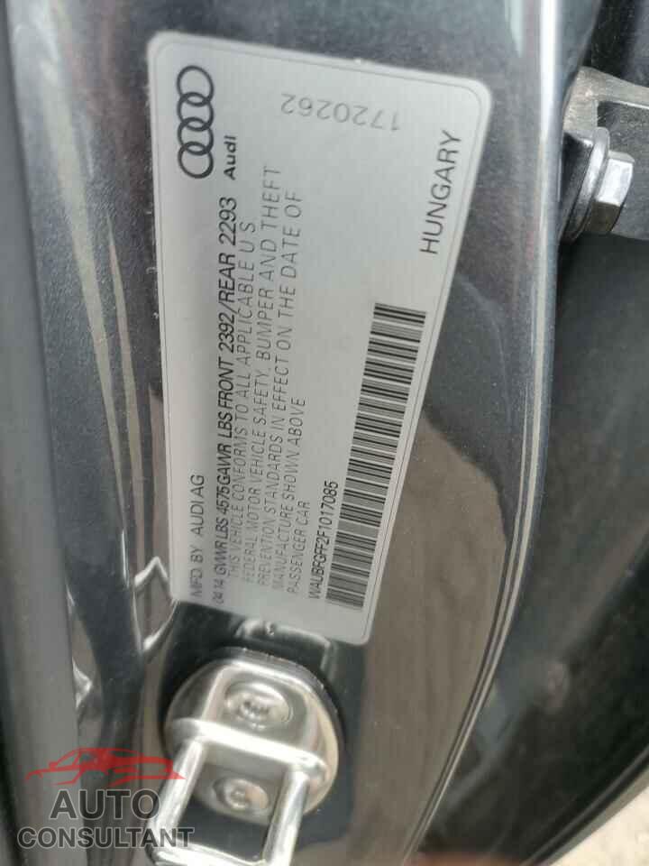 AUDI S3 2015 - WAUBFGFF2F1017085