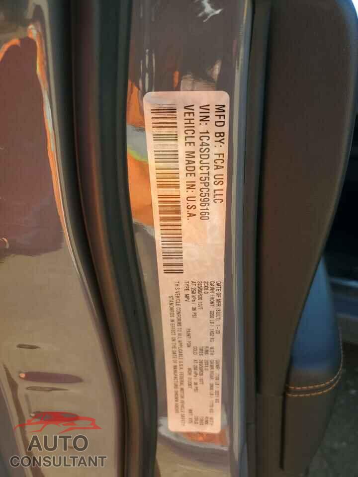 DODGE DURANGO 2023 - 1C4SDJCT5PC596160