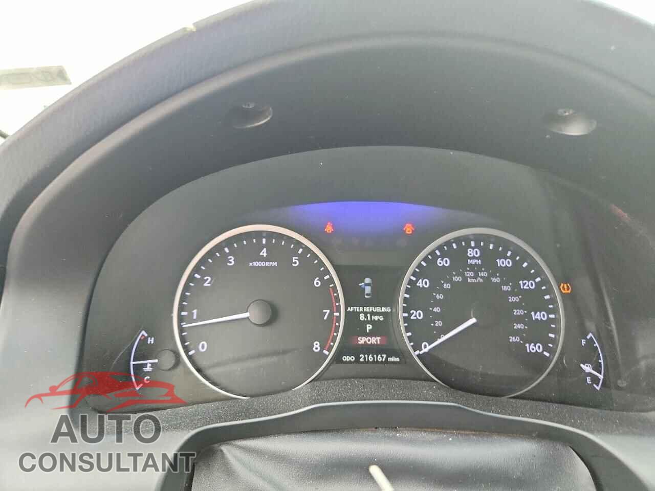 LEXUS ES350 2013 - JTHBK1GG0D2001170