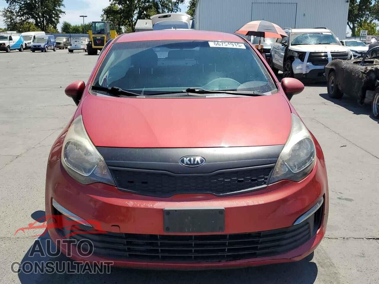 KIA RIO 2017 - KNADM4A36H6036416