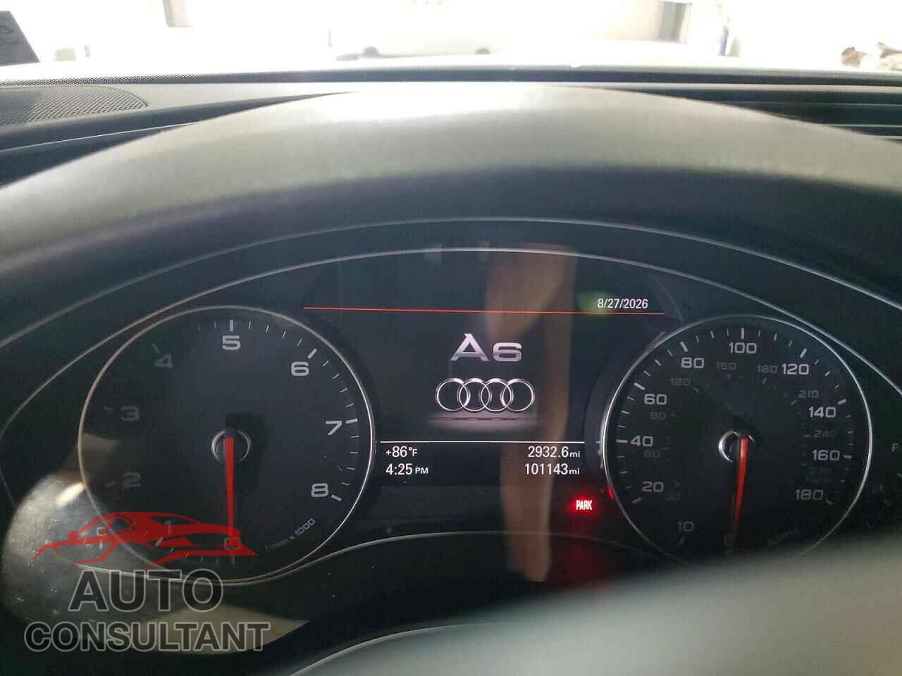 AUDI A6 2015 - WAUDFAFC9FN003723