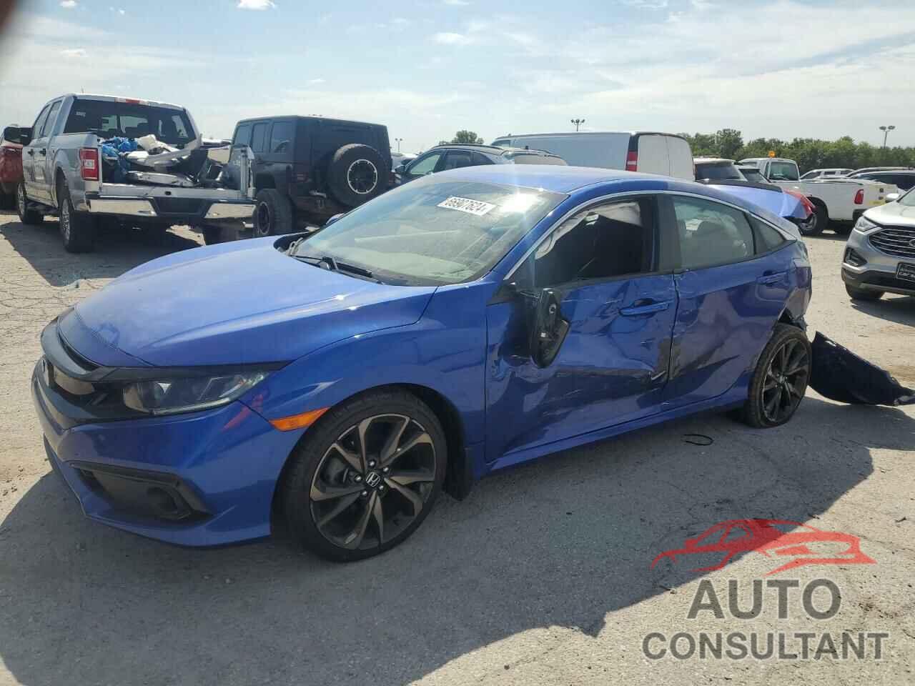 HONDA CIVIC 2021 - 19XFC2F83ME001280