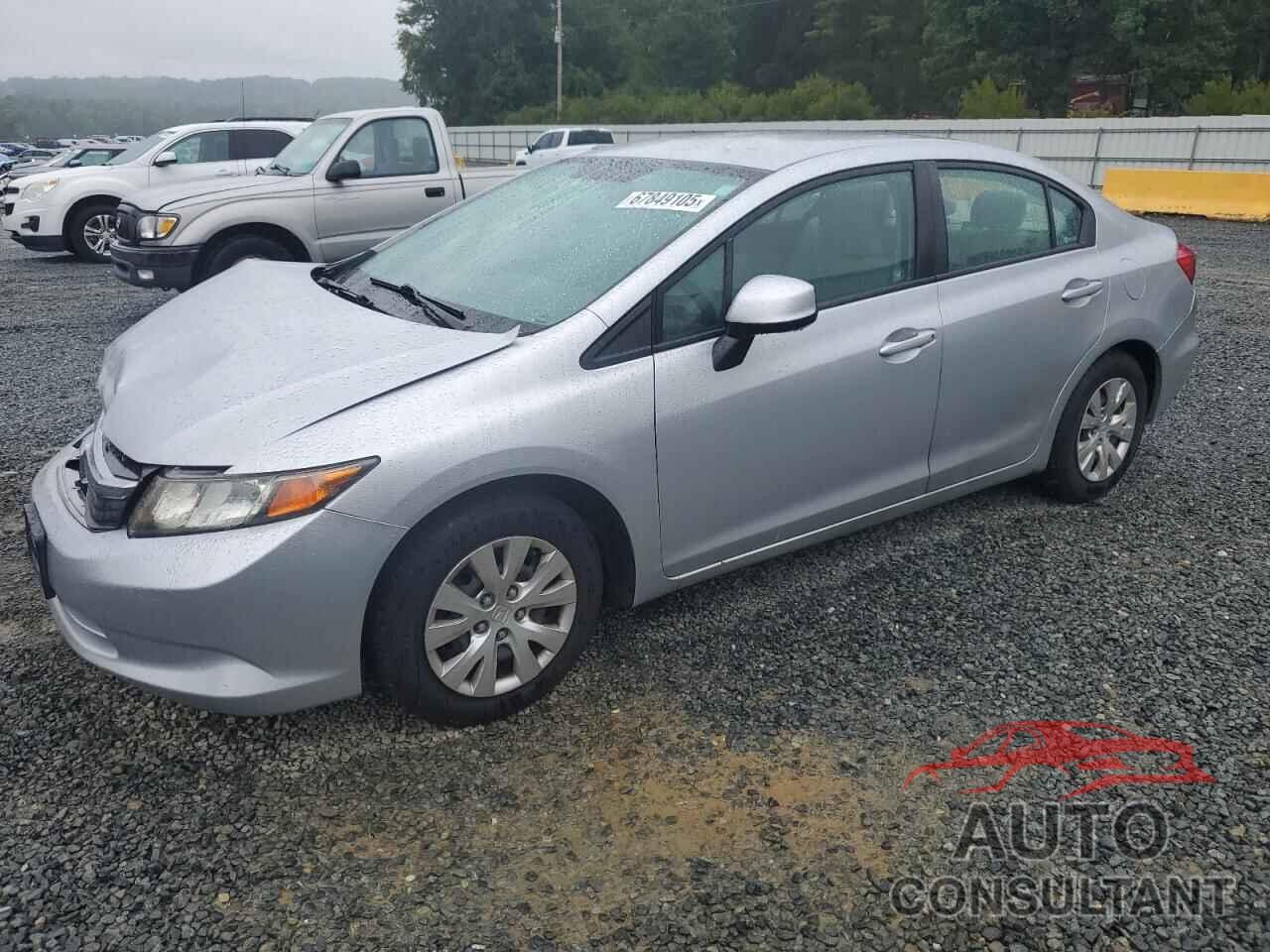 HONDA CIVIC 2012 - 2HGFB2F54CH336139