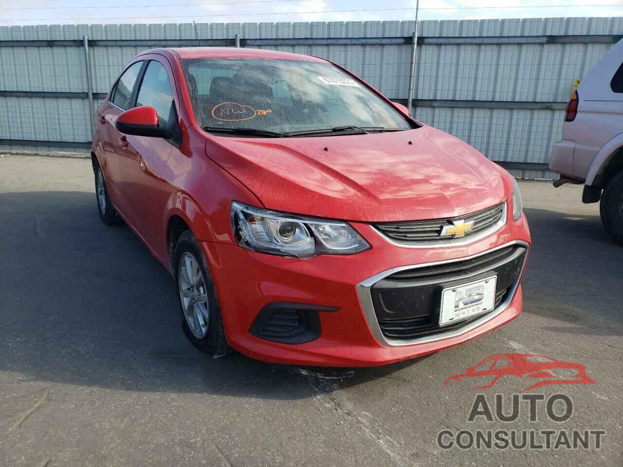 CHEVROLET SONIC 2019 - 1G1JD5SB6K4150705
