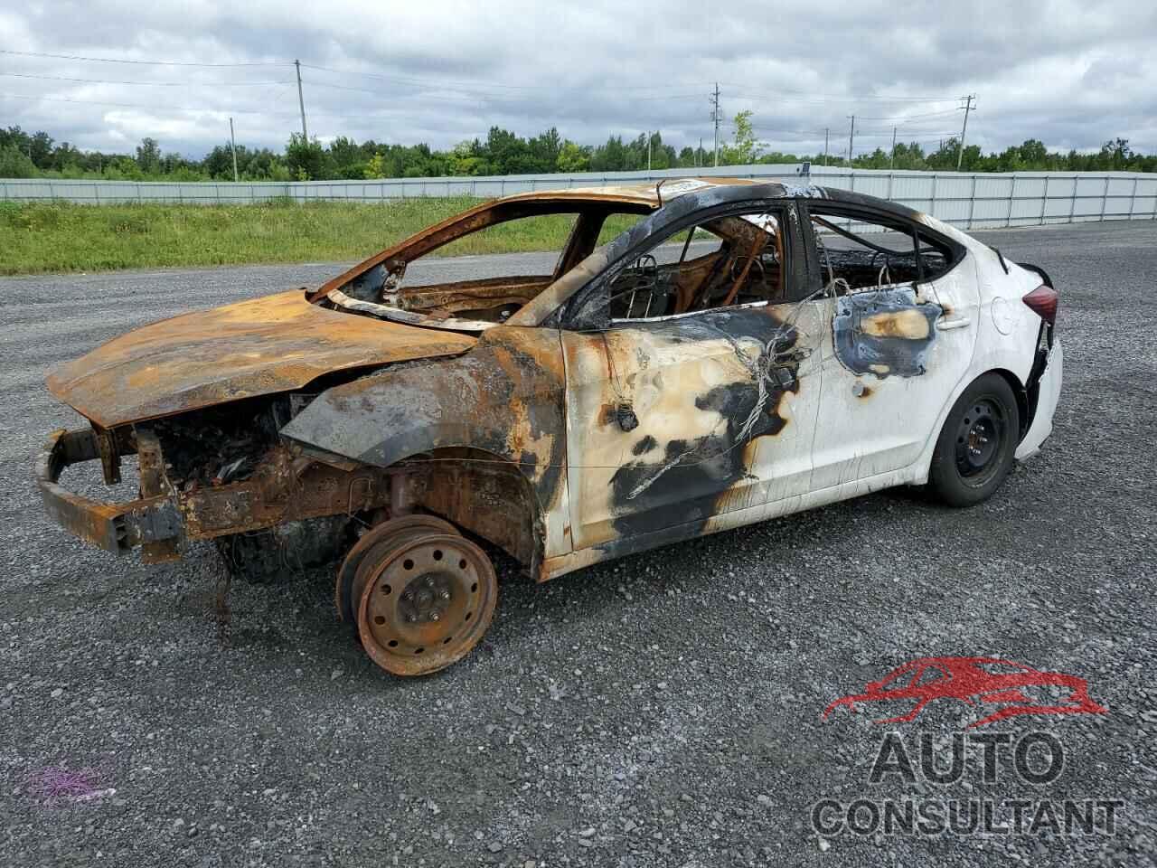 HYUNDAI ELANTRA 2019 - KMHD74LF7KU854110