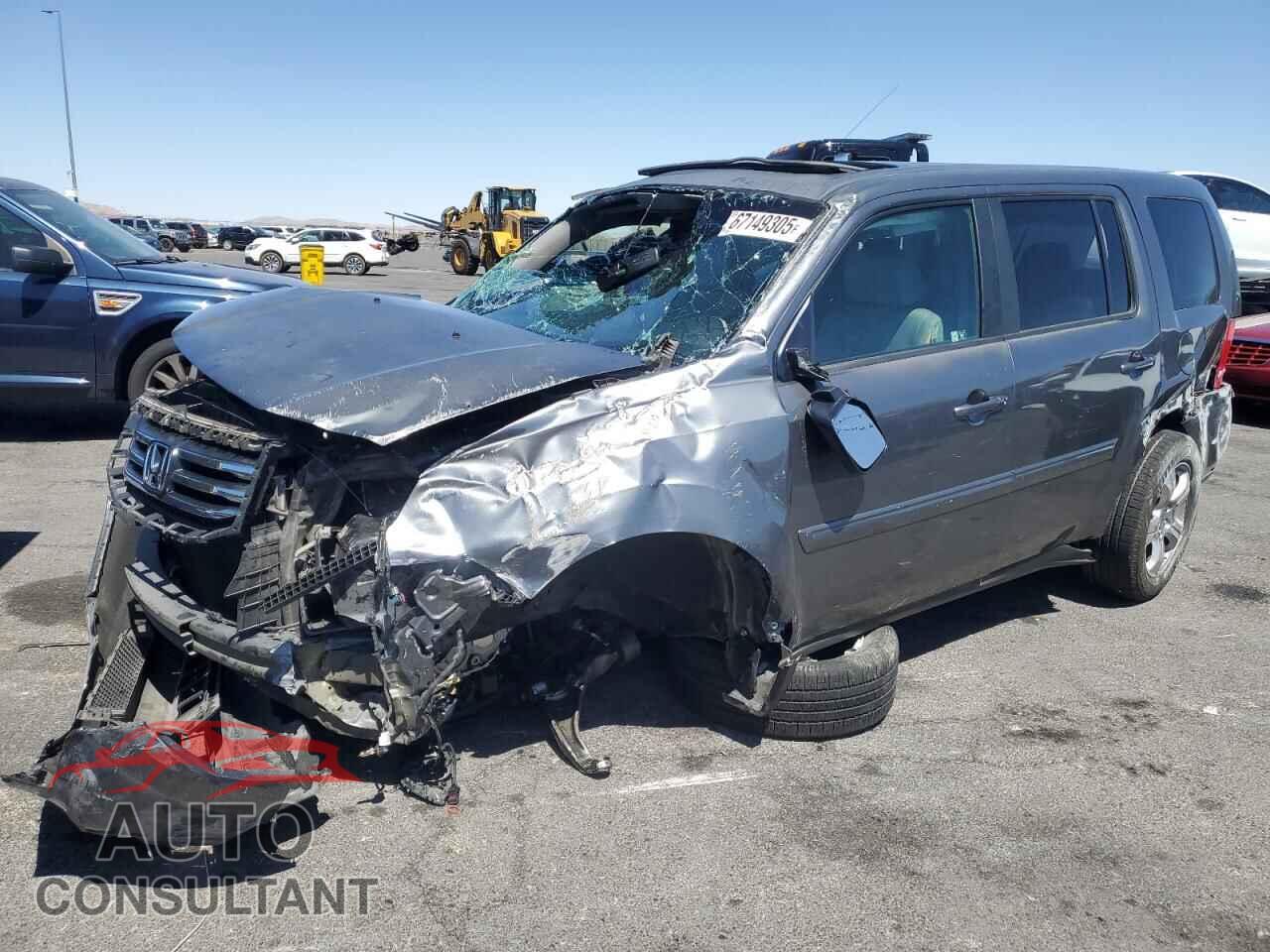 HONDA PILOT 2012 - 5FNYF3H60CB025157