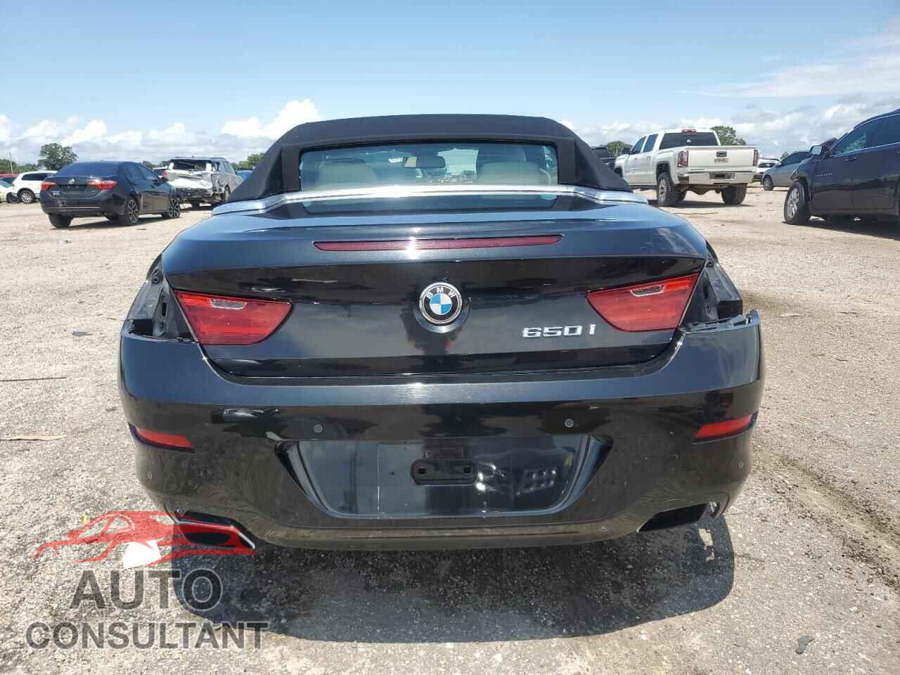 BMW 6 SERIES 2012 - WBALZ3C59CDL72040