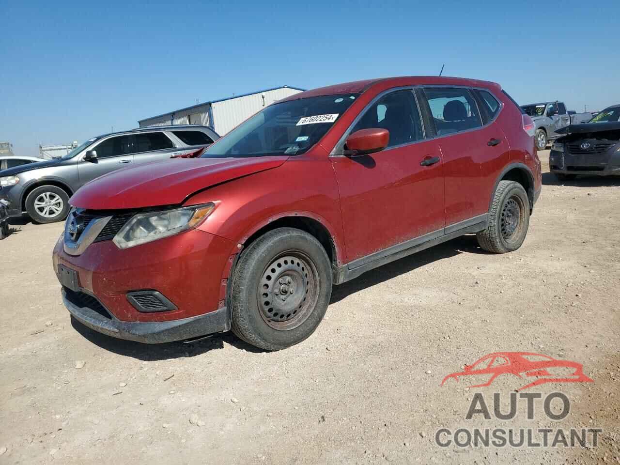 NISSAN ROGUE 2016 - KNMAT2MT7GP639912