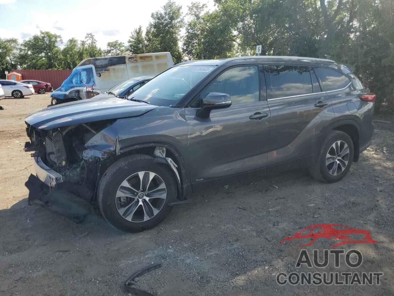 TOYOTA HIGHLANDER 2022 - 5TDGBRCH4NS547419