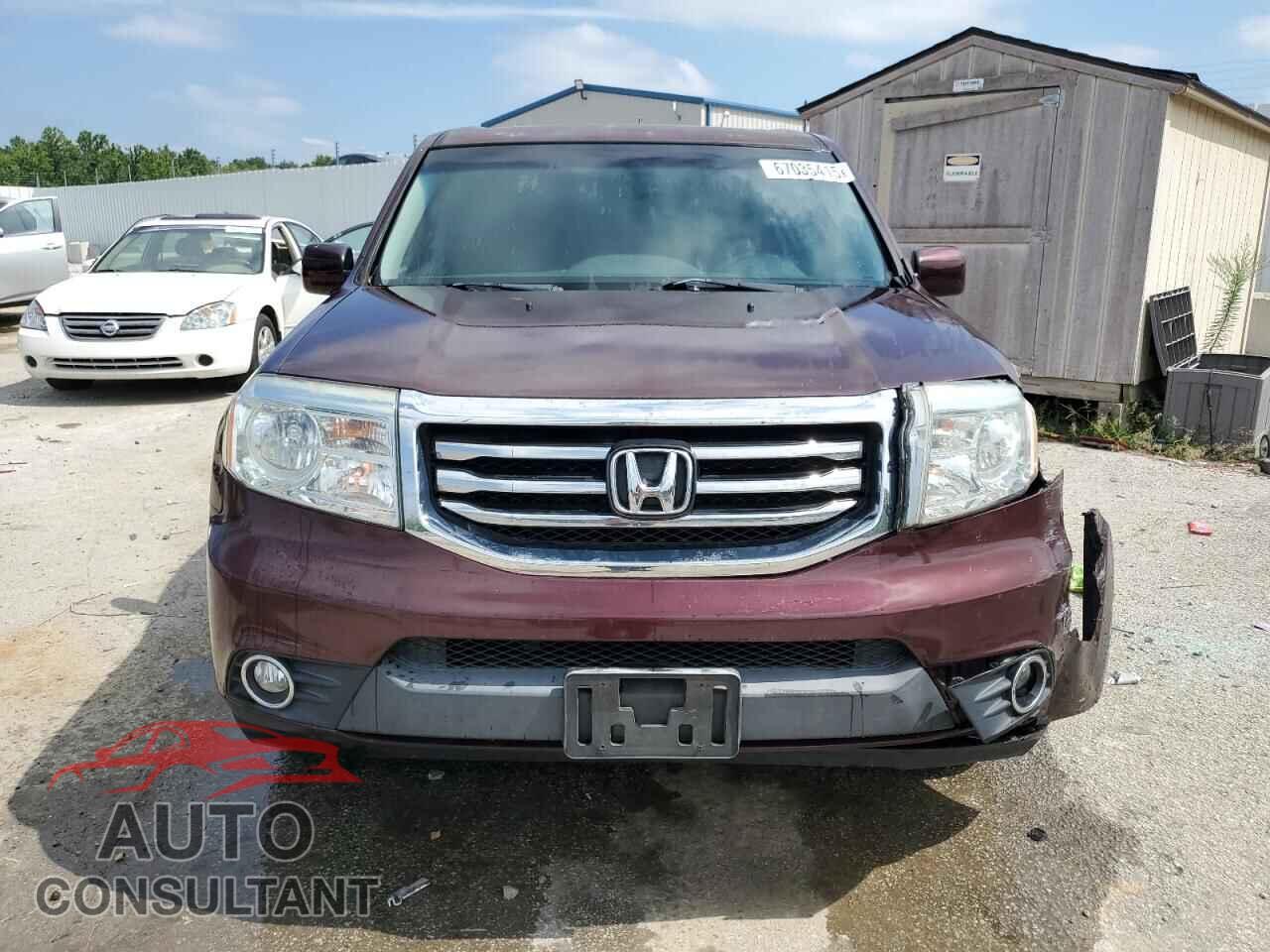 HONDA PILOT 2012 - 5FNYF4H68CB032122