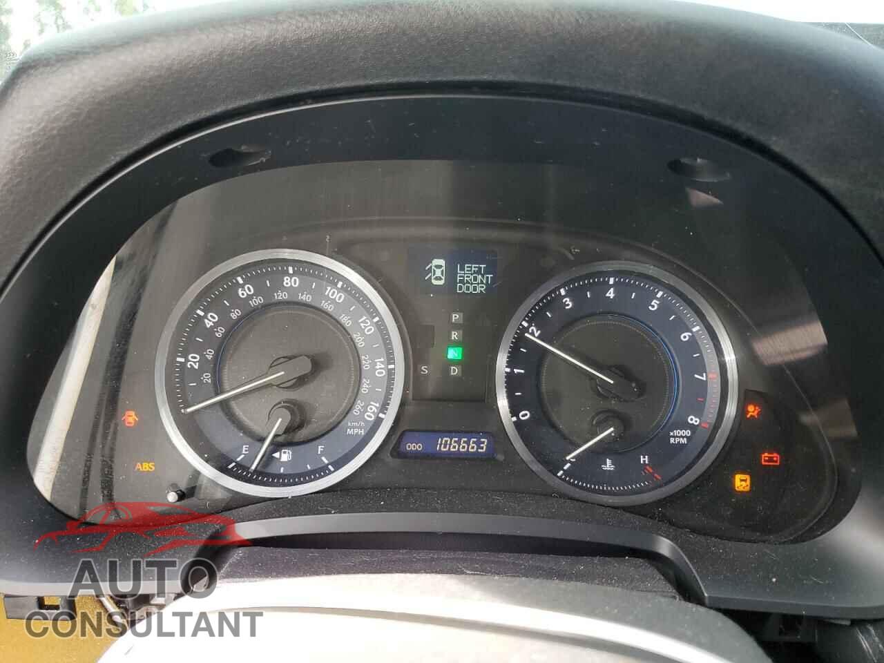 LEXUS IS 2011 - JTHBF5C29B5144555
