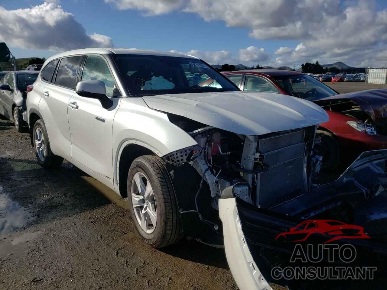 TOYOTA HIGHLANDER 2021 - 5TDBBRCH2MS529767