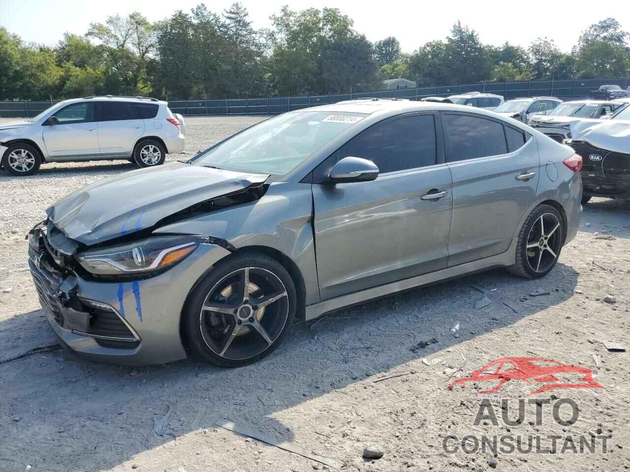 HYUNDAI ELANTRA 2018 - KMHD04LB4JU535425