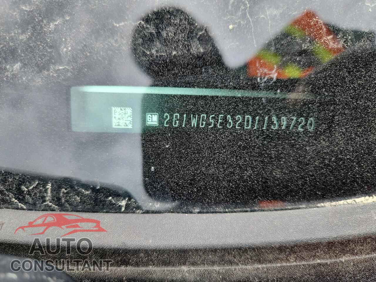 CHEVROLET IMPALA 2013 - 2G1WG5E32D1139720