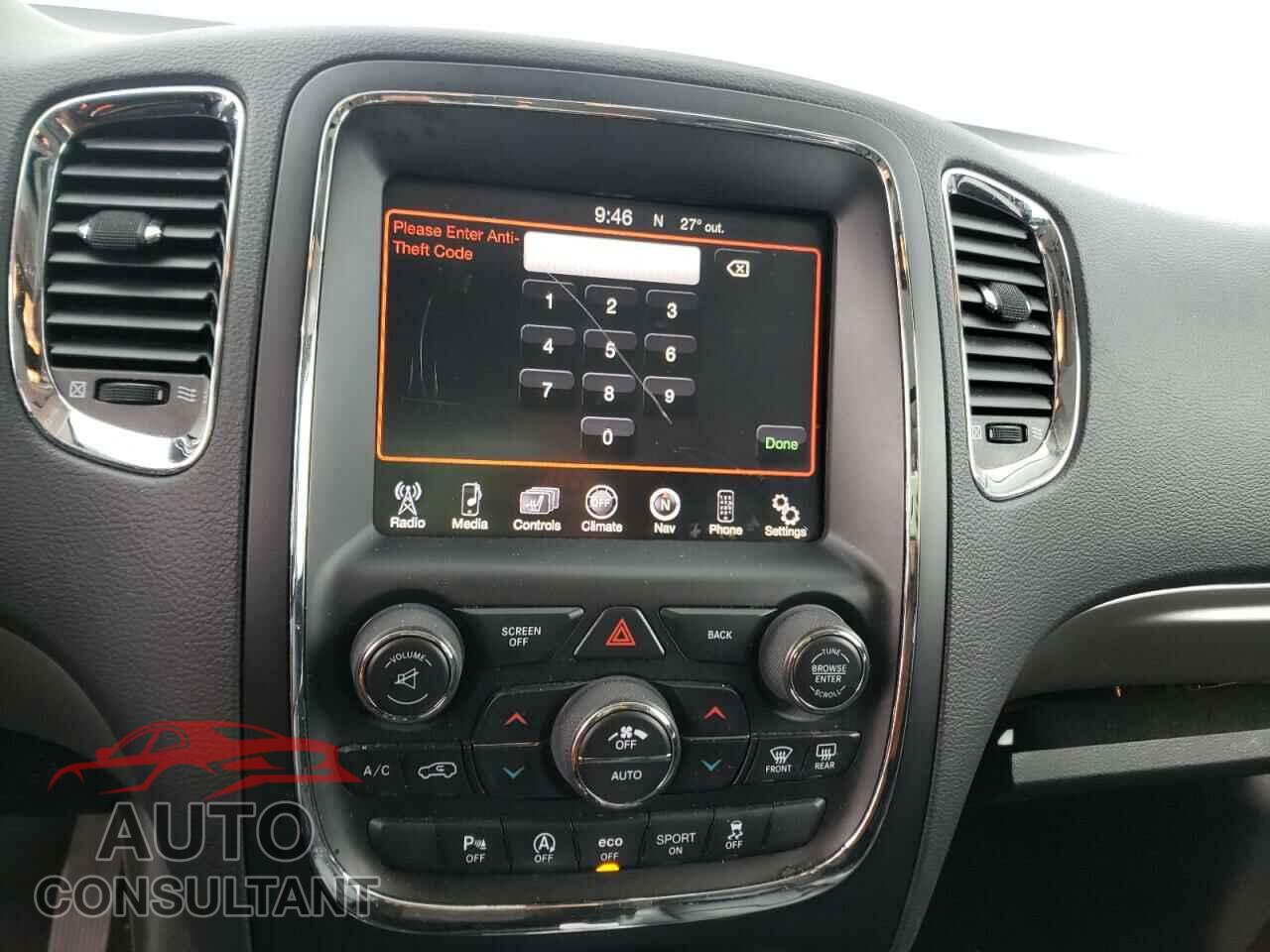 DODGE DURANGO 2017 - 1C4RDJDG8HC923829