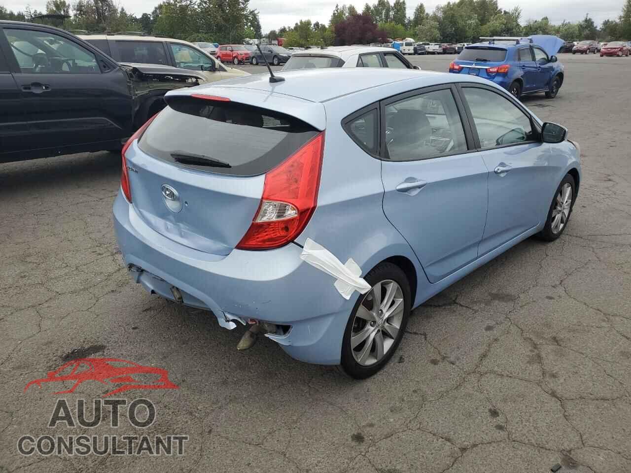 HYUNDAI ACCENT 2012 - KMHCU5AE7CU025821