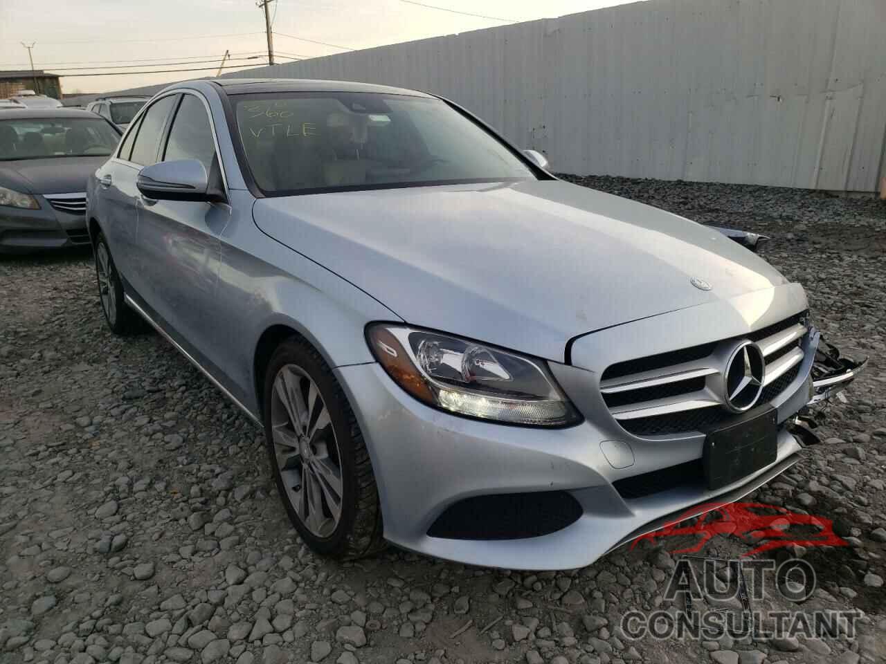 MERCEDES-BENZ C-CLASS 2017 - 55SWF4JB4HU187321