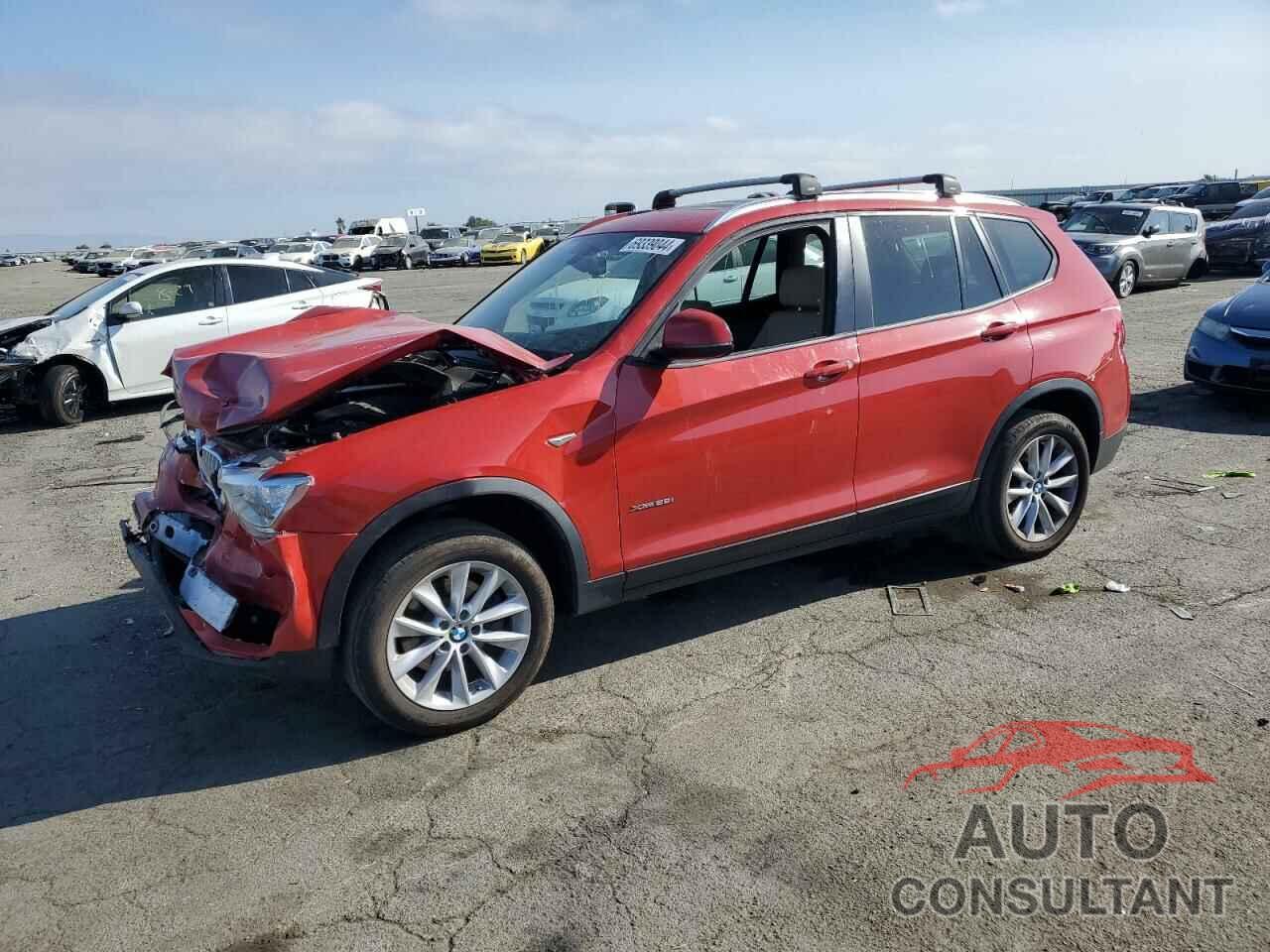 BMW X3 2016 - 5UXWX9C51G0D69687