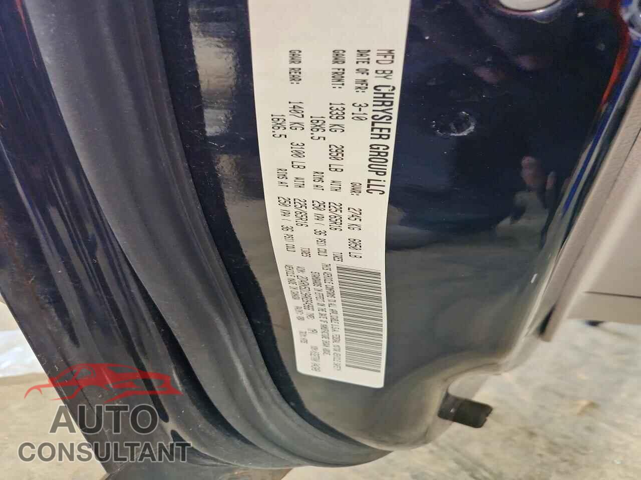 DODGE CARAVAN 2010 - 2D4RN5D19AR264966