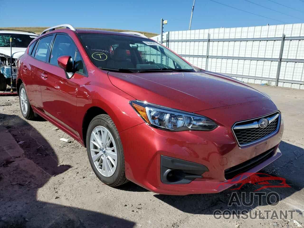 SUBARU IMPREZA 2018 - 4S3GTAB63J3704156