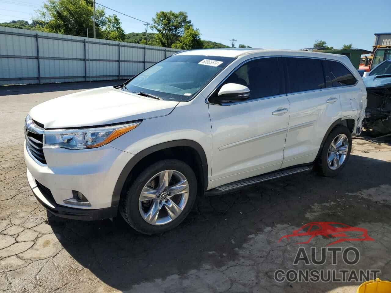 TOYOTA HIGHLANDER 2016 - 5TDDKRFH7GS306617