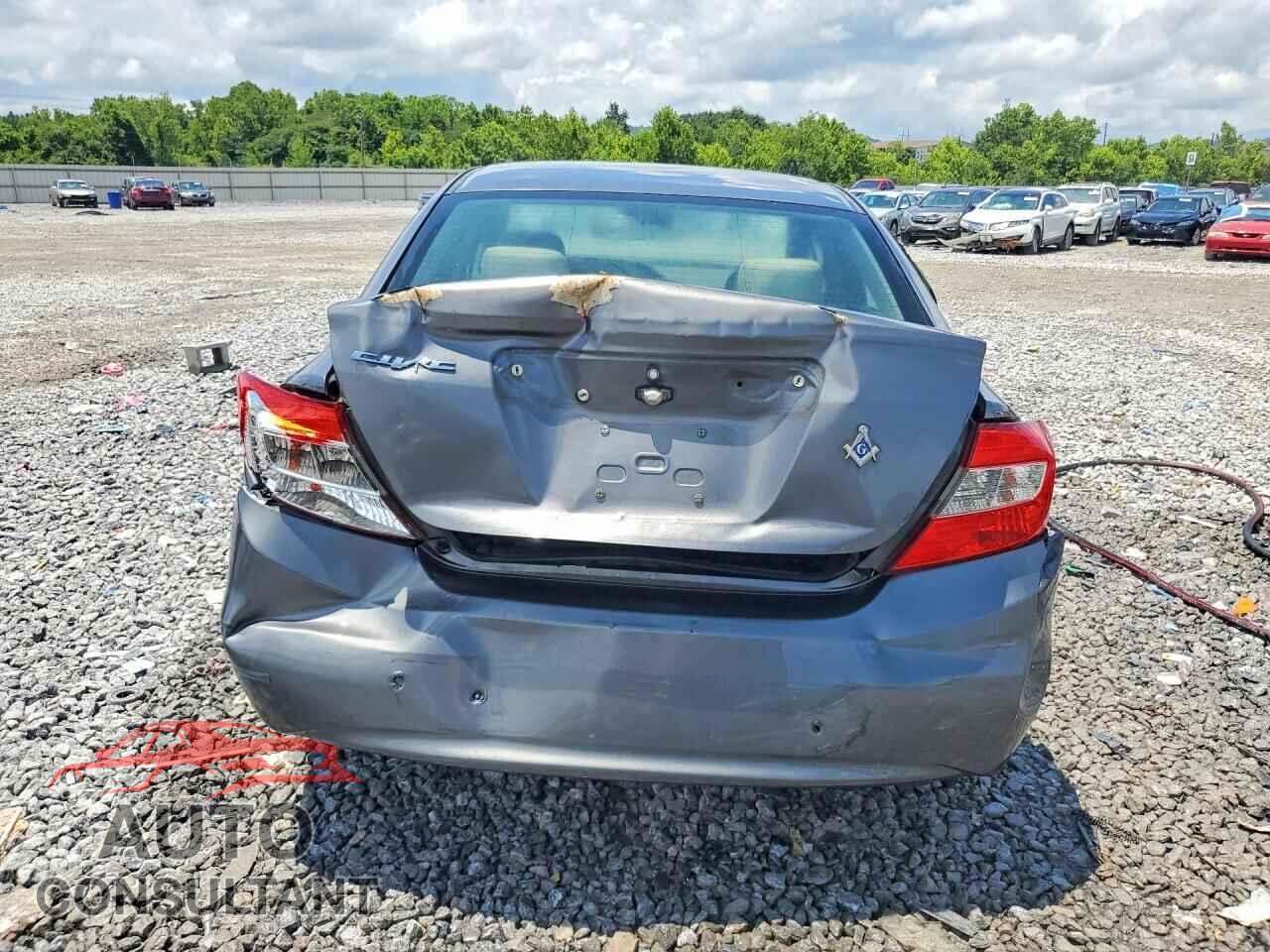 HONDA CIVIC 2012 - 19XFB2F55CE013700
