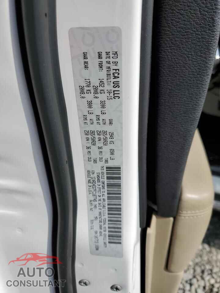 DODGE DURANGO 2015 - 1C4RDHEG7FC187745
